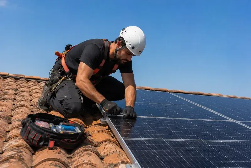 Maintenance et monitoring de panneaux solaires à Cars